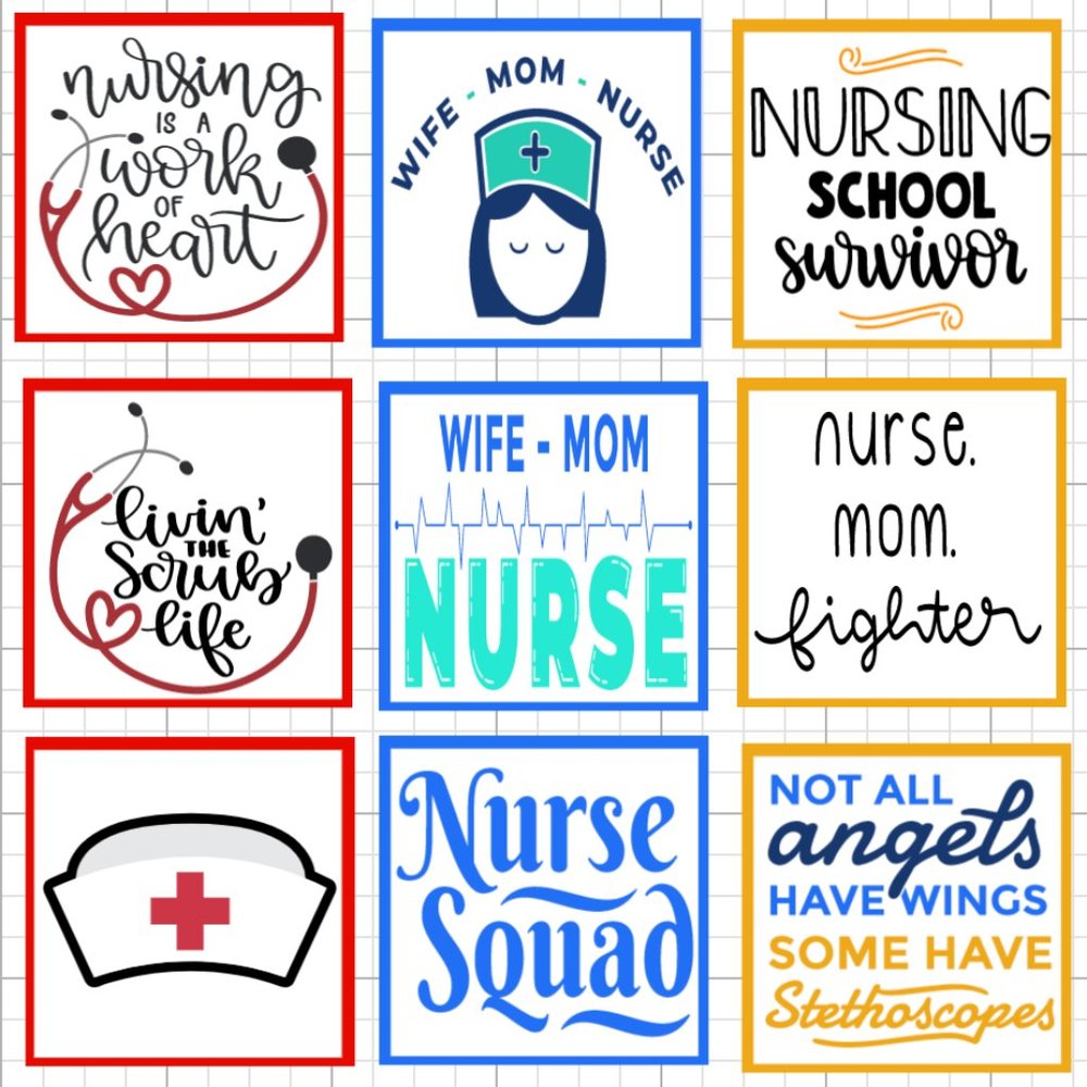Nurse Sticker Set Journal Diary Planner Set - Picture 3 of 6